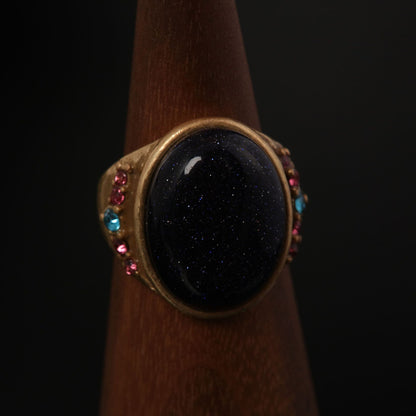 Vintage Geometric Refined Timeless Open Ring