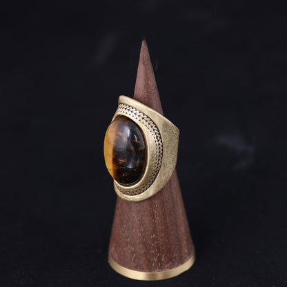 Vintage Geometric Refined Boho Open Ring Gift Jewelry
