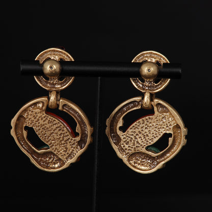 Vintage Artisan Statement Artisan Earrings Timeless Style