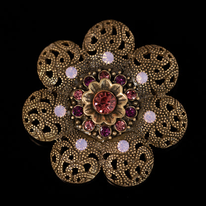 Vintage Cross Artisan Handcrafted Brooches for Men