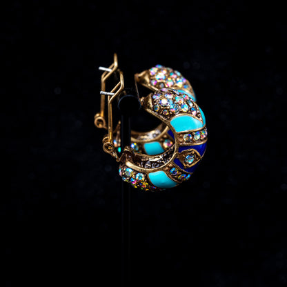 Vintage Elegant Chic Timeless Earrings Handcrafted Design