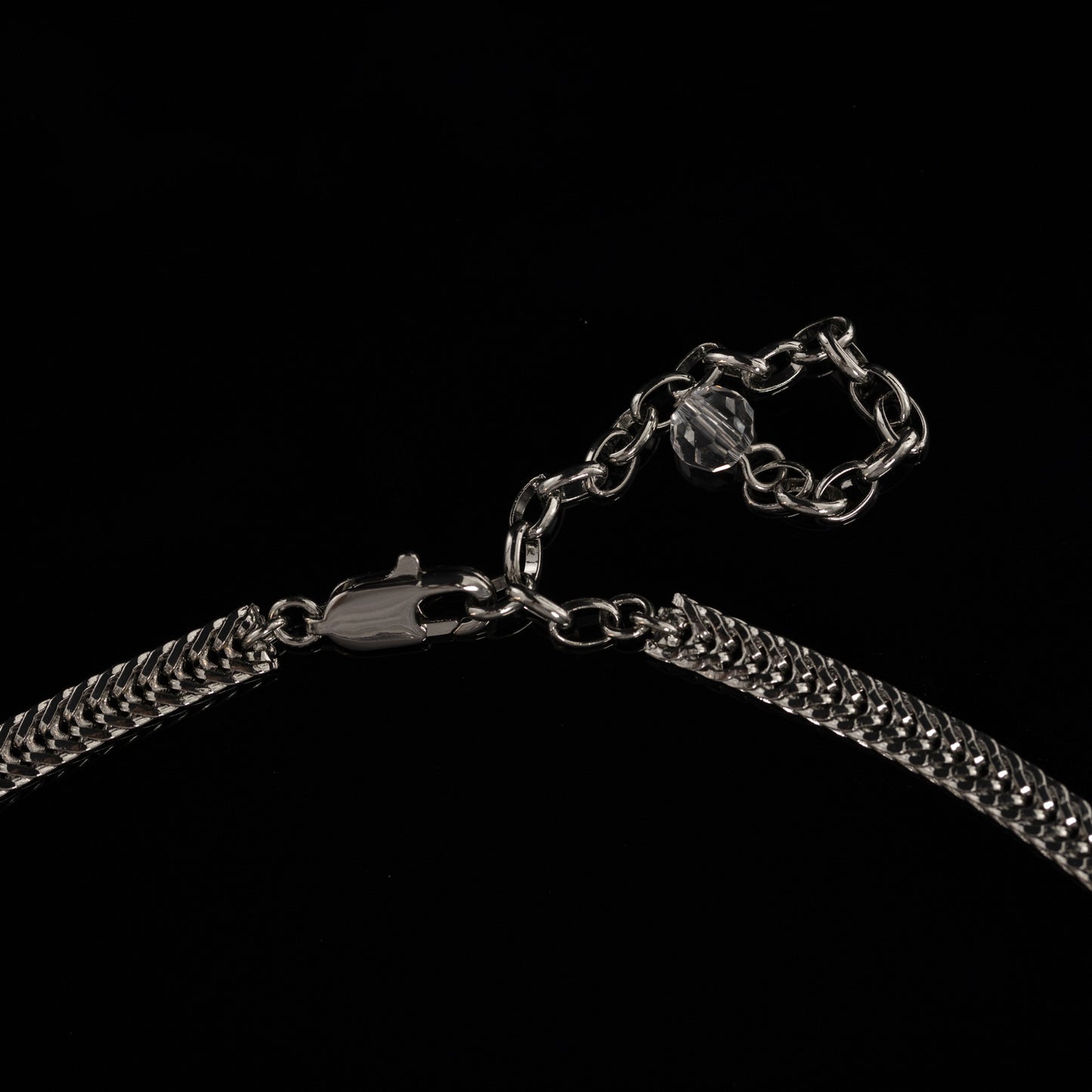 Vintage Crystal Heart Chic Handcrafted Necklace Gift Jewelry