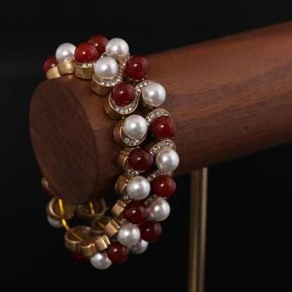 Vintage Agate Retro Elegant Handcrafted Bracelet for Women
