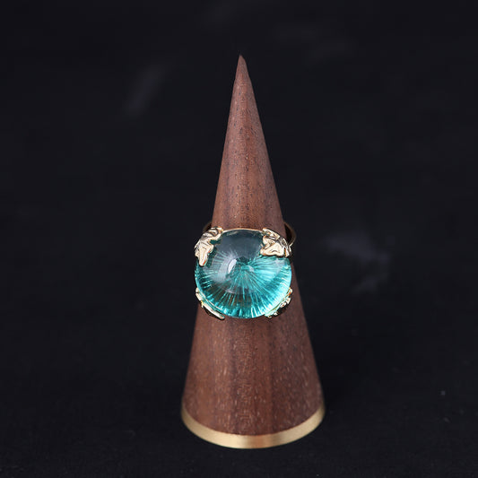 Vintage Geometric Statement Chic Open Ring