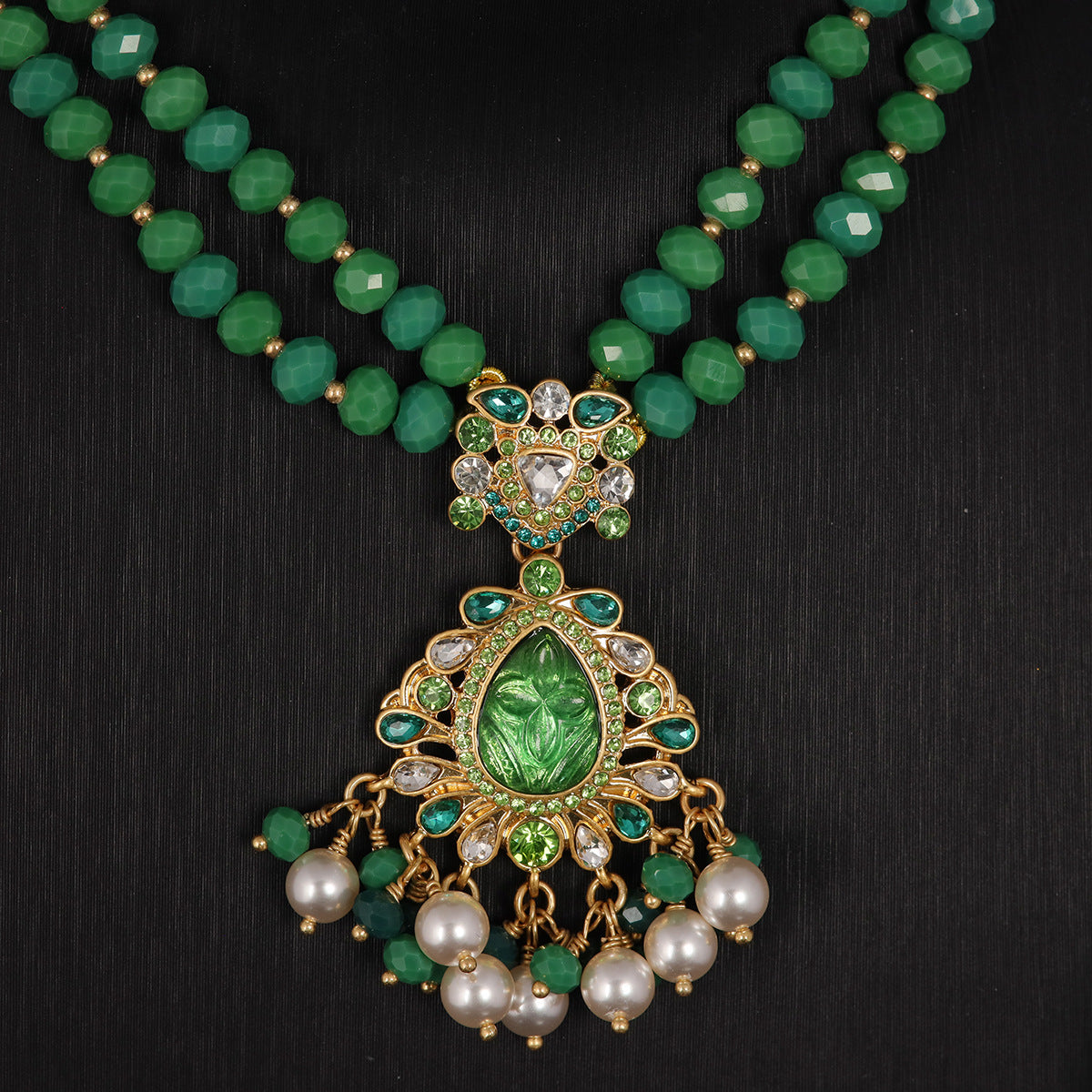 Vintage Heart Statement Artisan Necklace for Women