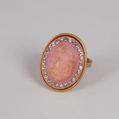 Vintage Geometric Luxury Chic Open Ring Handcrafted Design