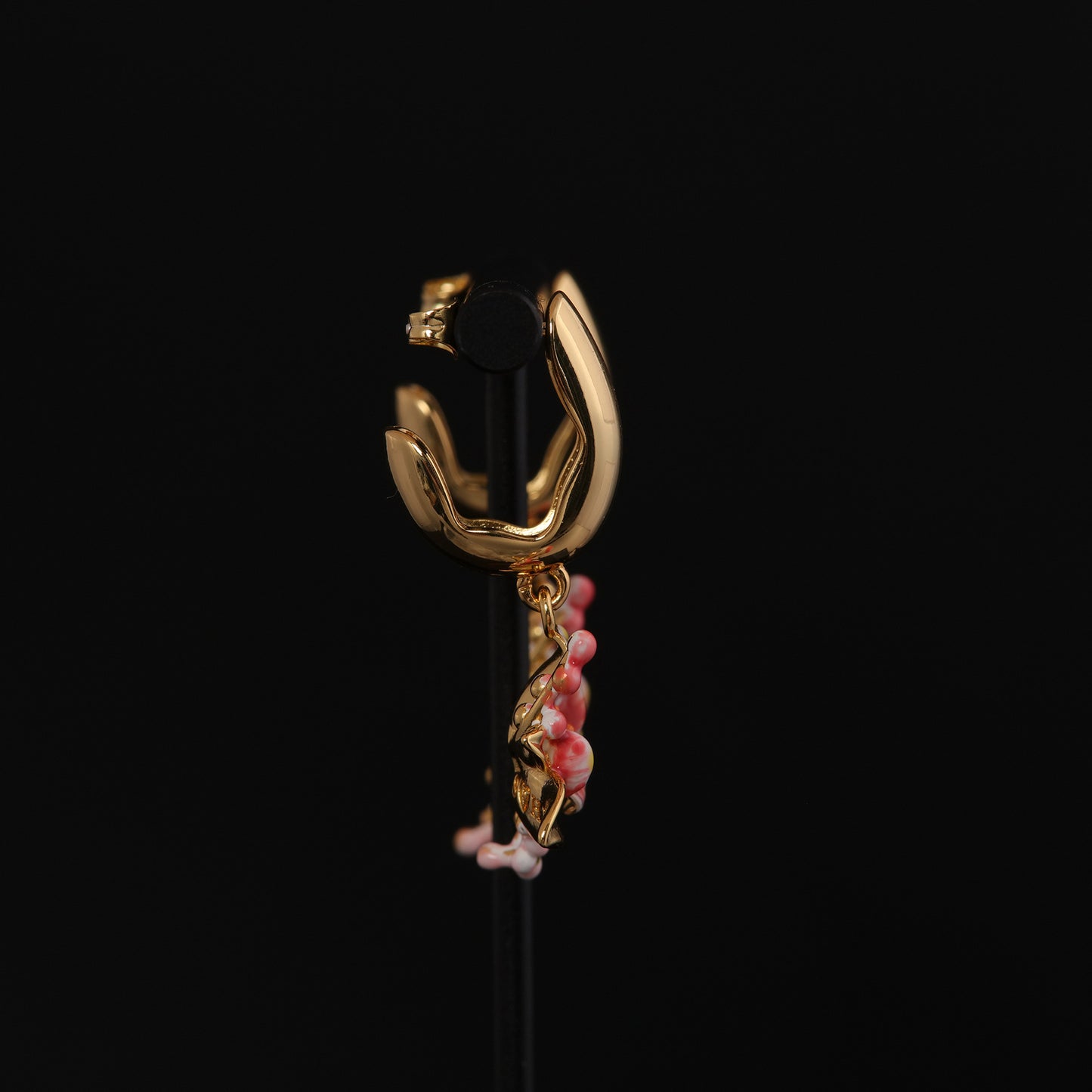 Vintage Enamel Floral Timeless Earrings Timeless Style