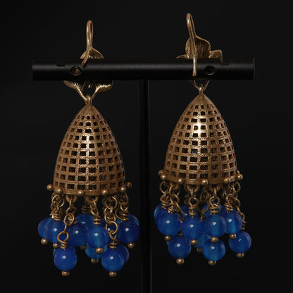 Vintage Classic Agate & Pearl Handcrafted Jewelry Set
