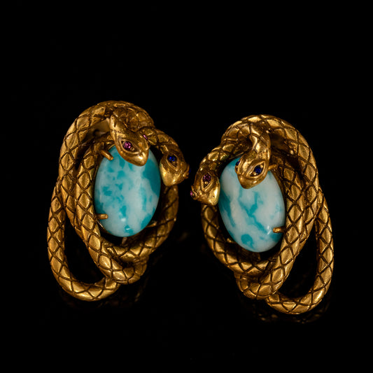 Vintage Natural Stone Timeless Earrings Timeless Style