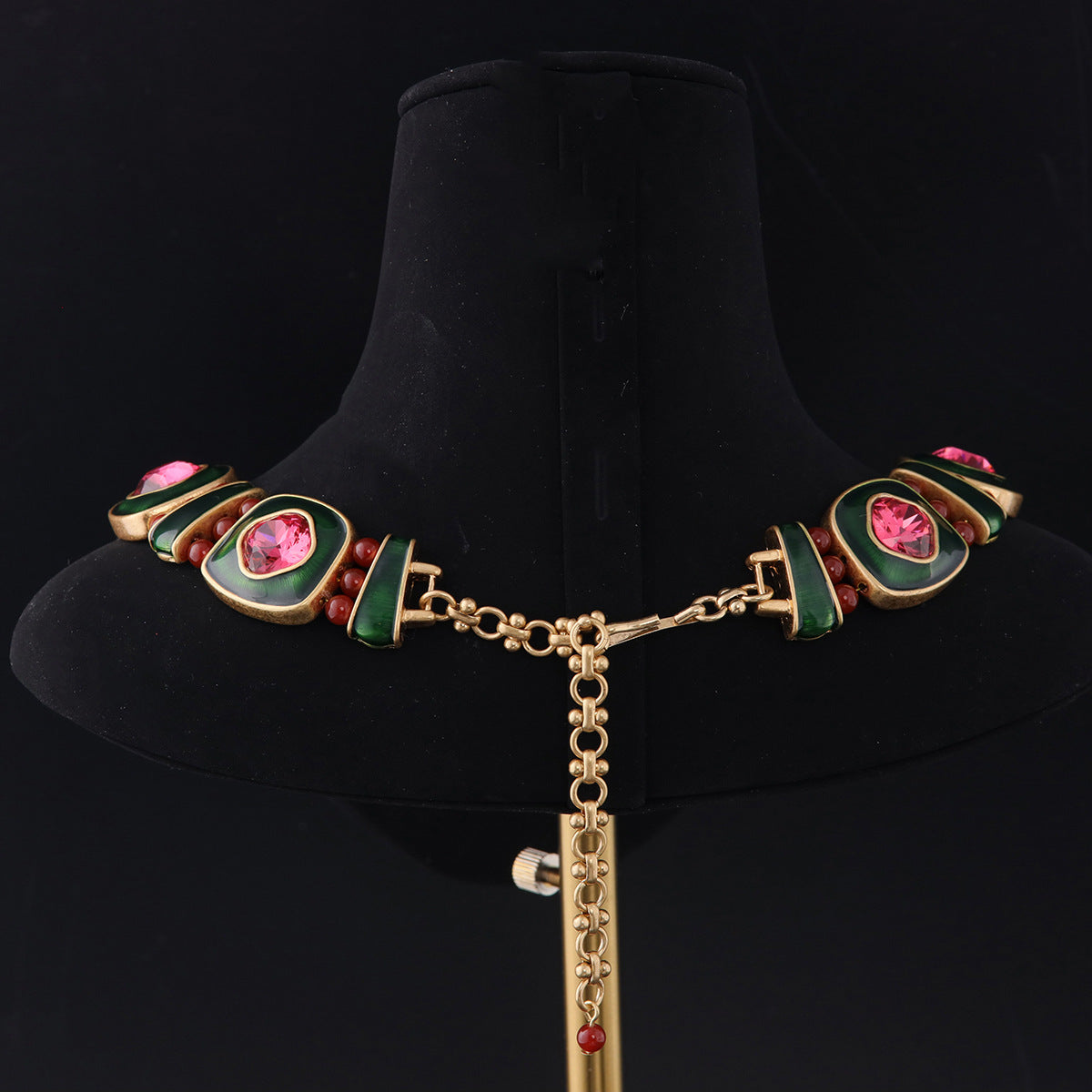 Vintage Geometric Timeless Chic Necklace Handcrafted Design