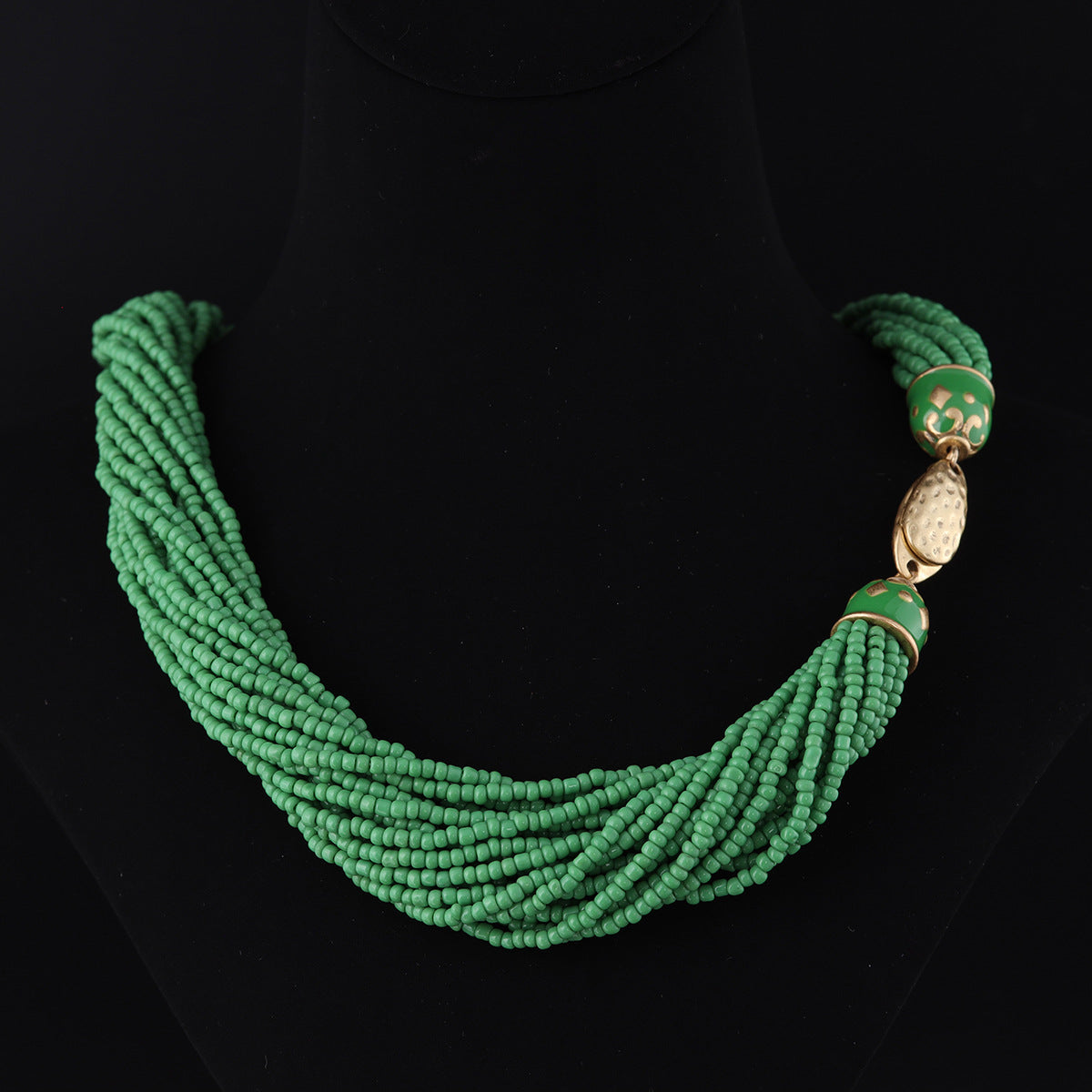 Vintage Geometric Elegant Statement Necklace Gift Jewelry