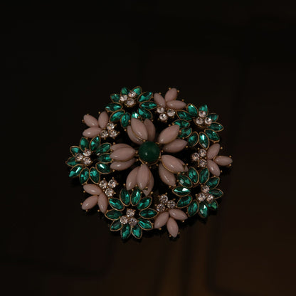 Vintage Floral Luxury Handcrafted Brooches for Women
