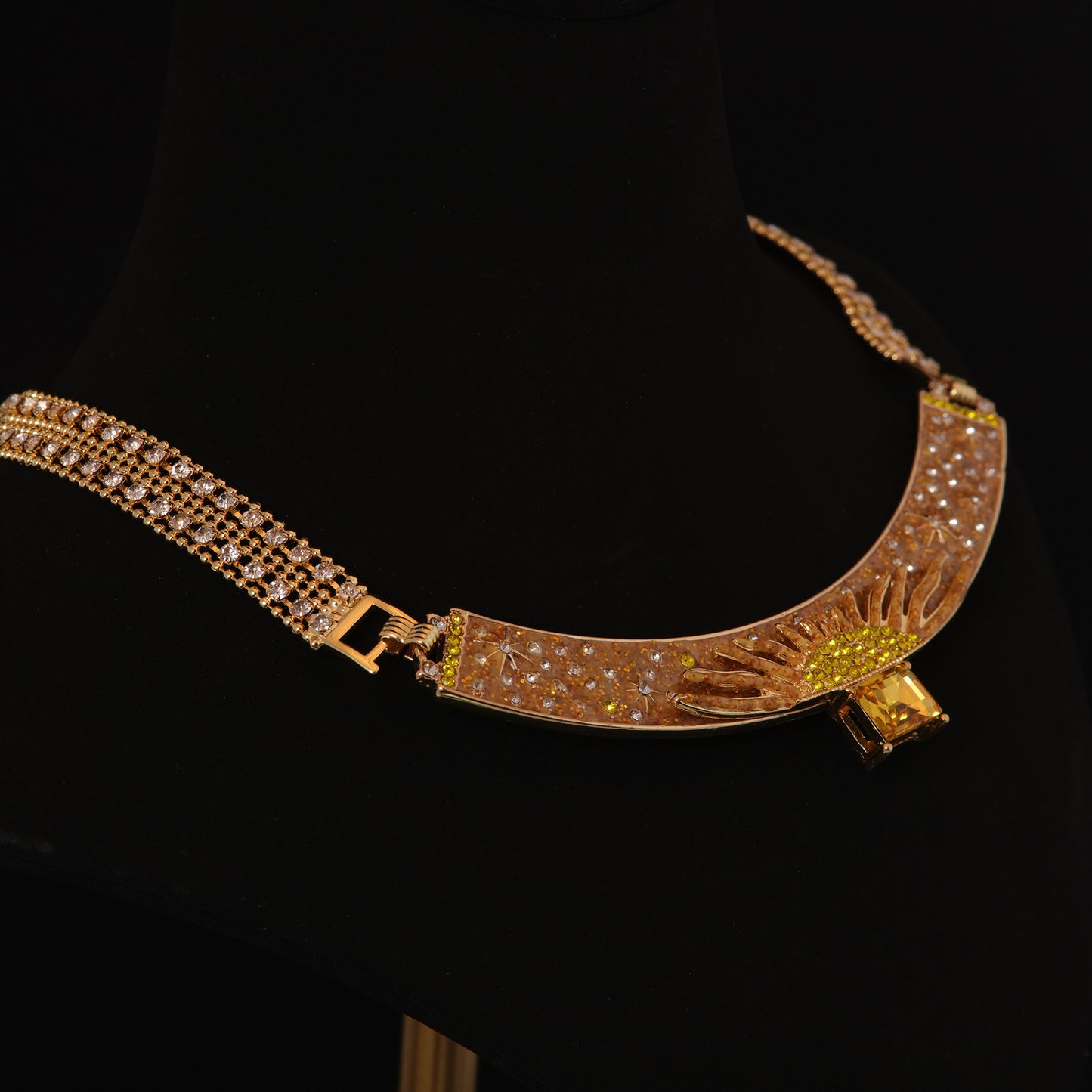 Vintage Luxury Handcrafted Artisan Necklace for Ladies