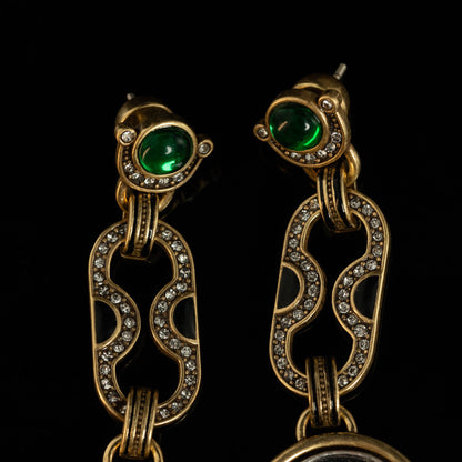 Vintage Elegant Artisan Refined Earrings Handcrafted Design