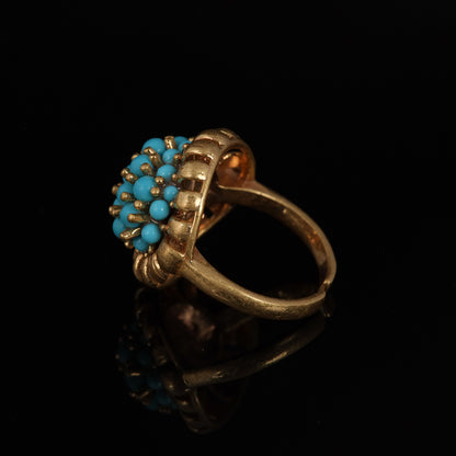 Vintage Geometric Timeless Handcrafted Open Ring