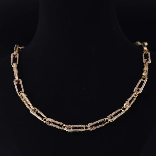 Vintage Geometric Classic Refined Necklace Handcrafted Design