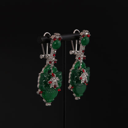 Vintage Star Statement Handcrafted Earrings for Ladies