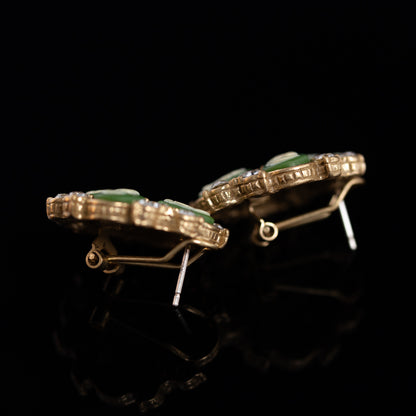 Vintage Statement Handcrafted Chic Earrings Gift Jewelry