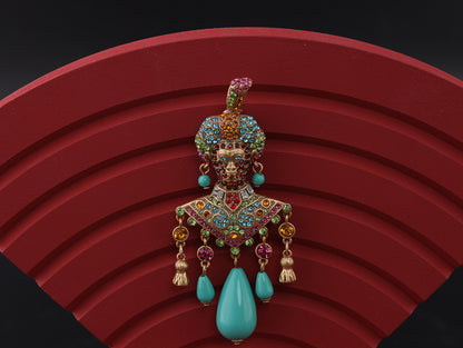 Vintage Classic Art Deco Brooches Handcrafted Design