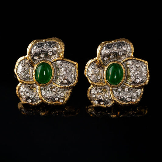 Vintage Statement Handcrafted Refined Earrings Handcrafted Design