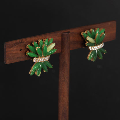 Vintage Classic Refined Statement Earrings Timeless Style