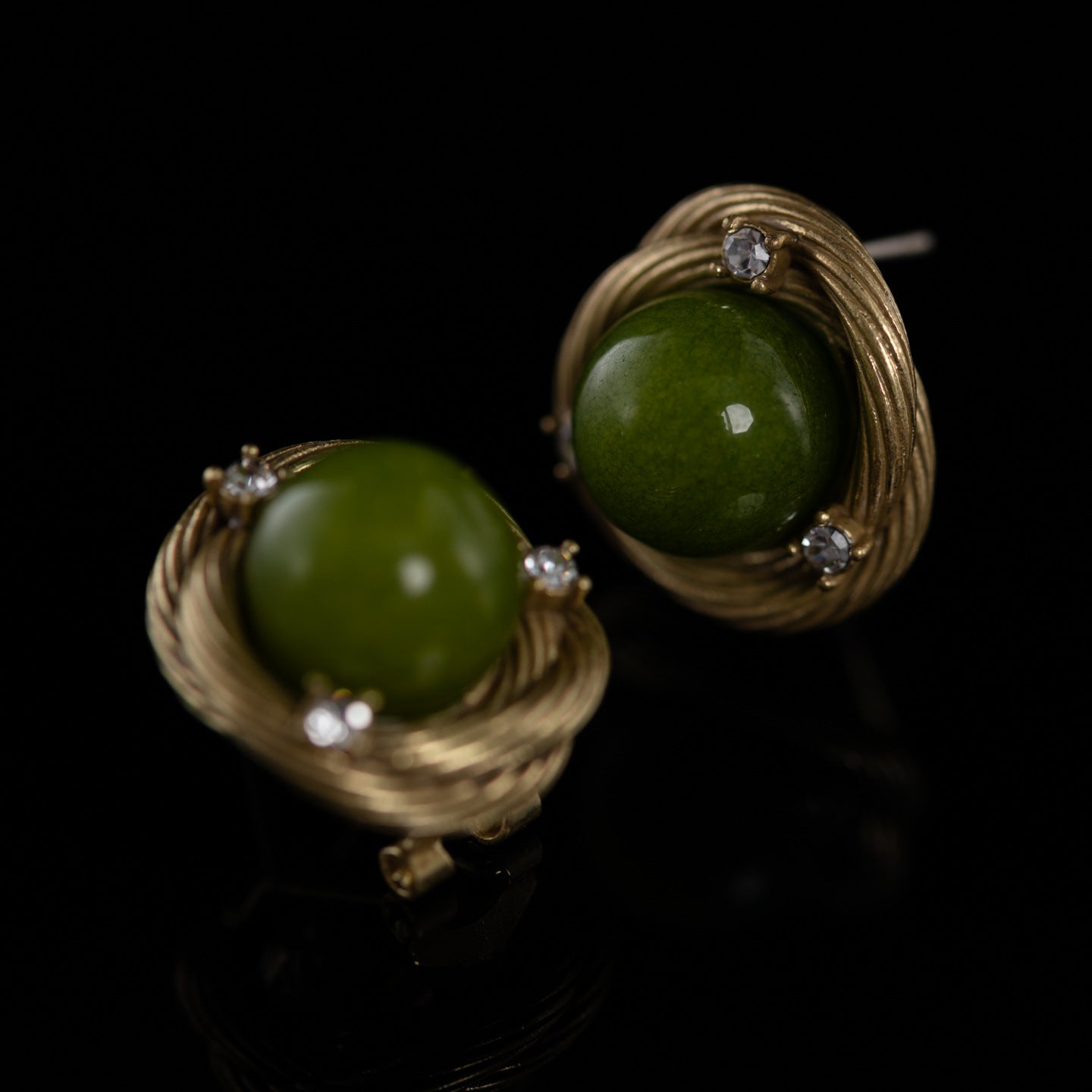 Vintage Natural Stone Timeless Earrings Timeless Style