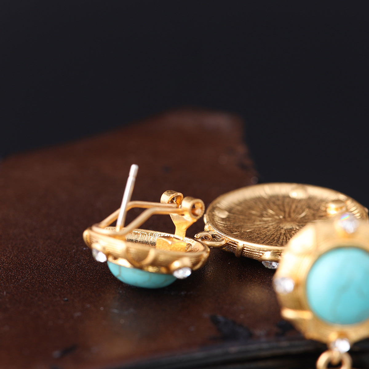 Vintage Geometric Artisan Handcrafted Earrings Handcrafted Design