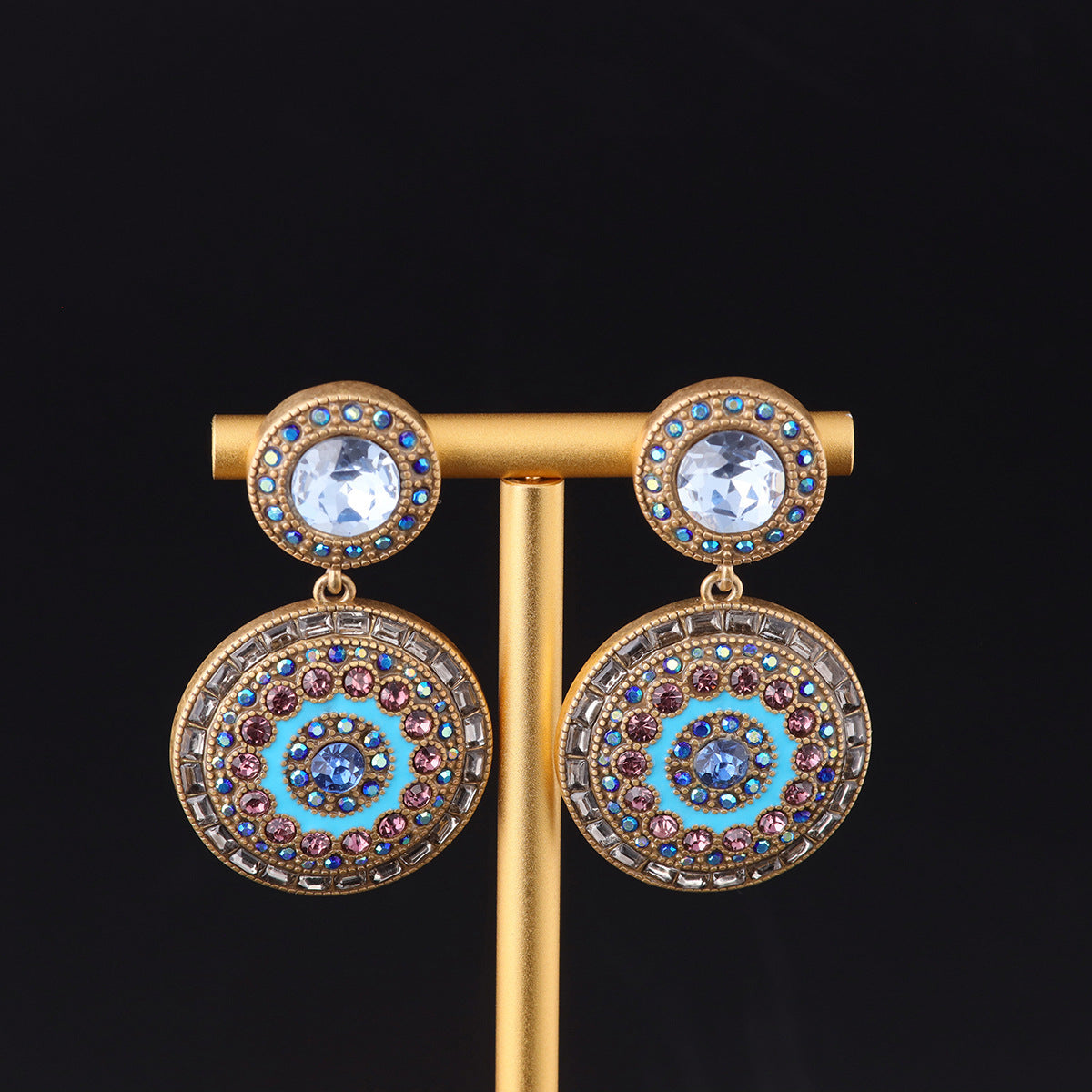 Vintage Geometric Timeless Handcrafted Earrings for Ladies