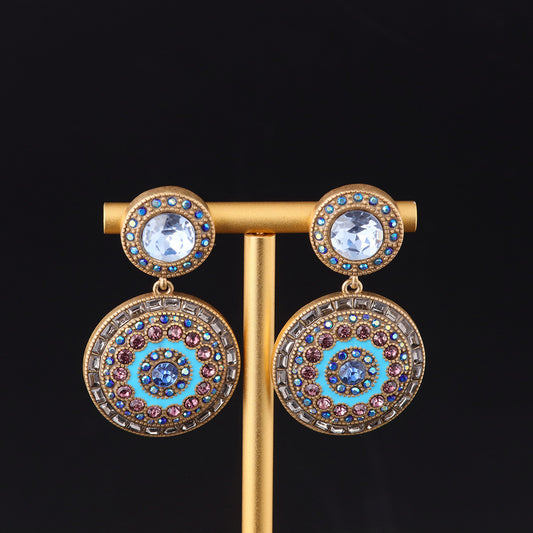 Vintage Geometric Timeless Handcrafted Earrings for Ladies