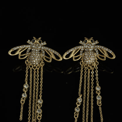 Vintage Crystal Star Classic Earrings Timeless Style