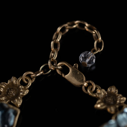 Vintage Floral Classic Handcrafted Bracelet Gift Jewelry