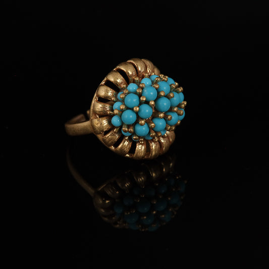 Vintage Geometric Timeless Handcrafted Open Ring