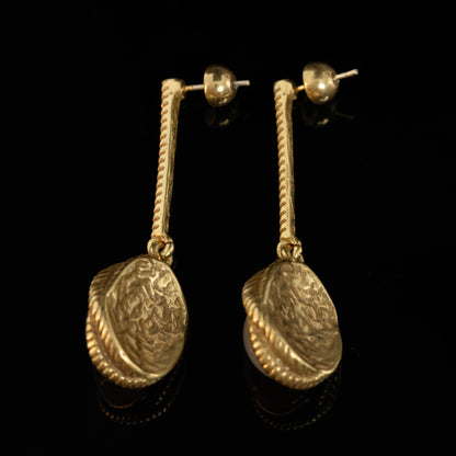 Vintage Crystal Artisan Elegant Earrings Timeless Style