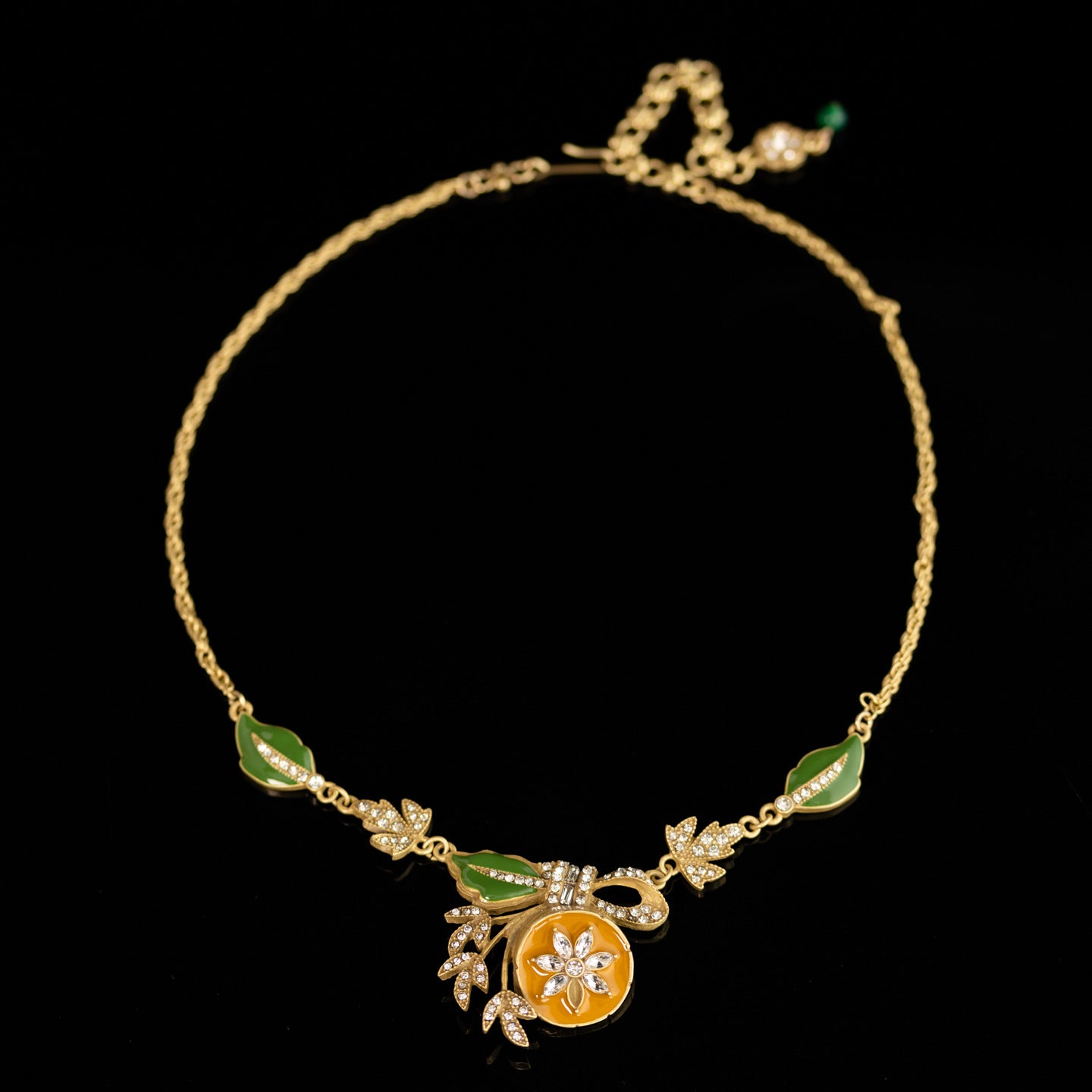Vintage Leaf Timeless Handcrafted Necklace for Ladies
