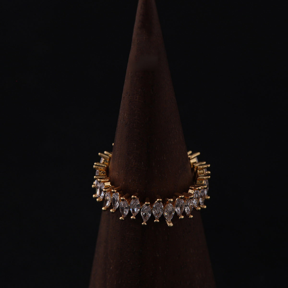 Vintage Geometric Refined Elegant Open Ring