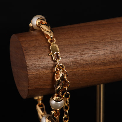 Vintage Pearl Luxury Retro Bracelet Timeless Style
