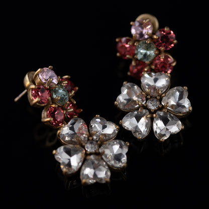 Vintage Floral Refined Luxury Earrings Gift Jewelry