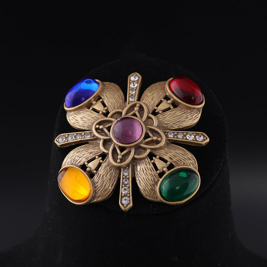 Vintage Geometric Classic Retro Brooches Gift Jewelry