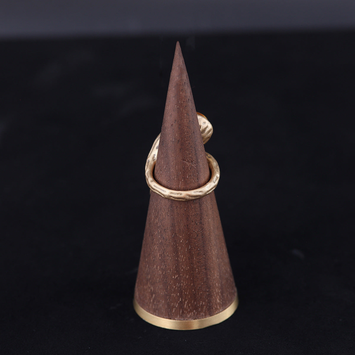 Vintage Geometric Artisan Refined Open Ring