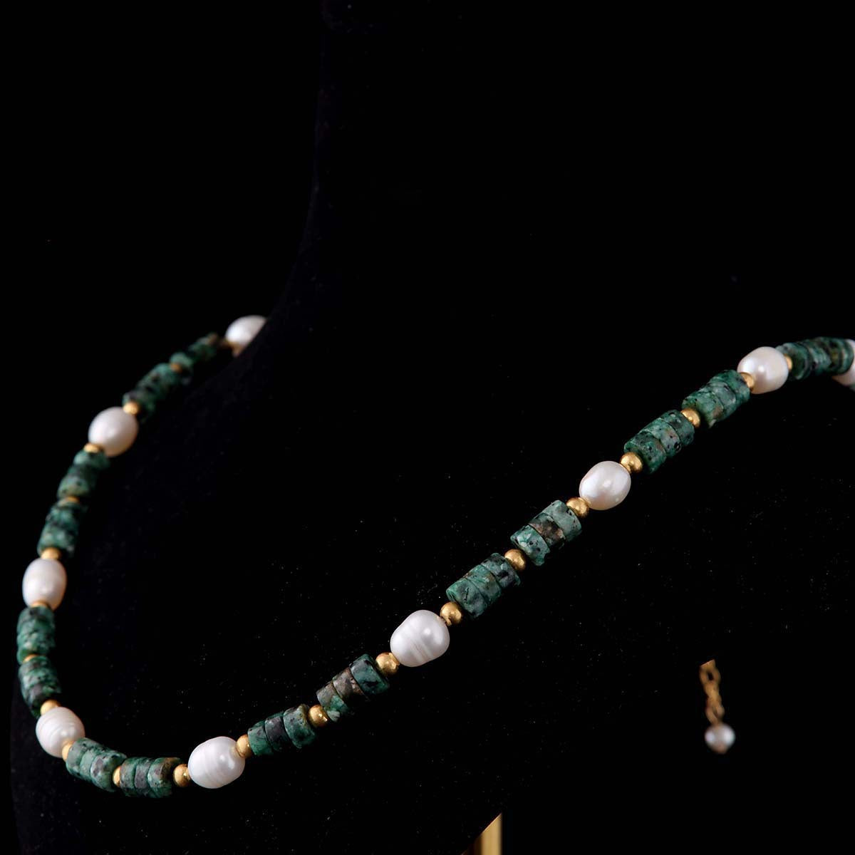 Vintage Geometric Timeless Classic Necklace Handcrafted Design