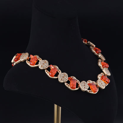 Vintage Geometric Timeless Handcrafted Necklace Timeless Style