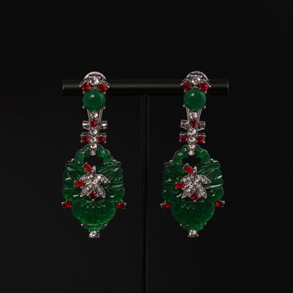 Vintage Star Statement Handcrafted Earrings for Ladies