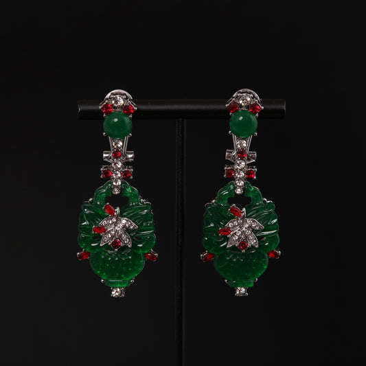 Vintage Star Statement Handcrafted Earrings for Ladies