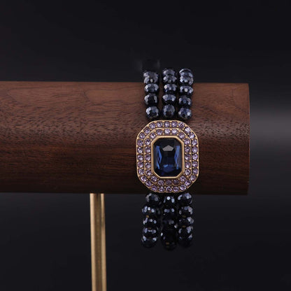 Vintage Geometric Luxury Artisan Bracelet for Women