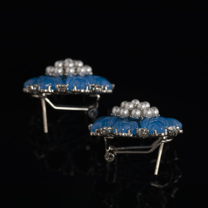 Vintage Chic Handcrafted Statement Earrings for Women
