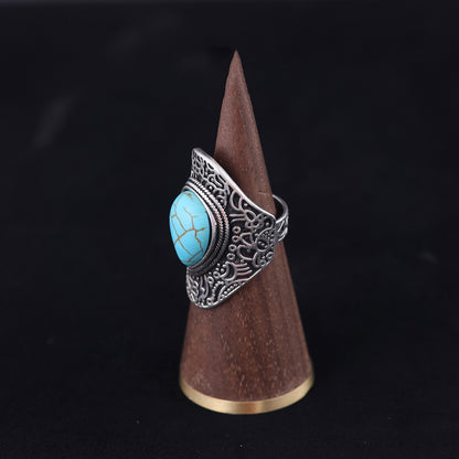 Vintage Statement Handcrafted Classic Open Ring Handcrafted Design