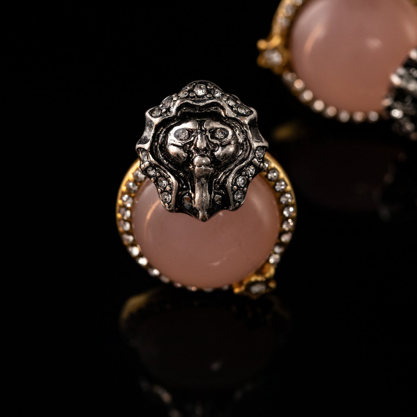 Vintage Crystal Luxury Artisan Earrings for Ladies