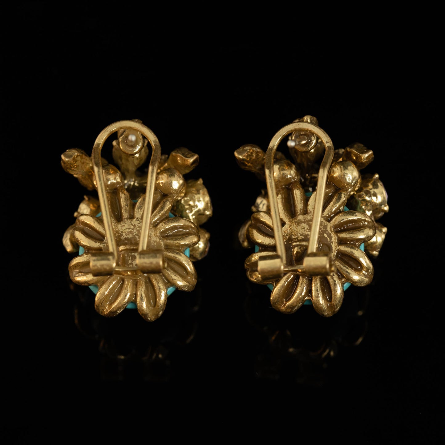 Vintage Artisan Handcrafted Statement Earrings Timeless Style