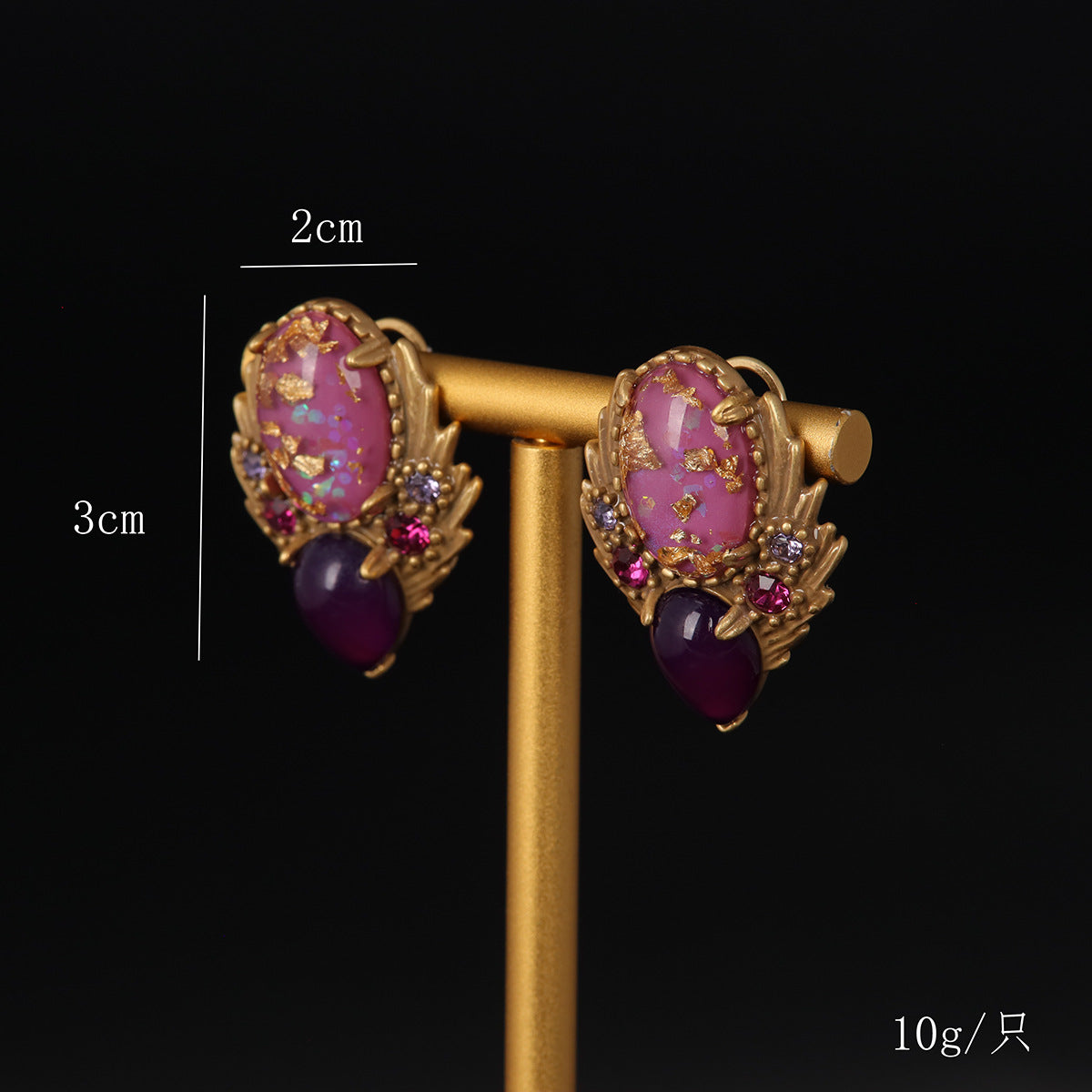 Vintage Chic Refined Statement Earrings Timeless Style