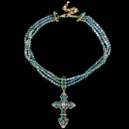 Vintage Floral Chic Elegant Necklace Gift Jewelry